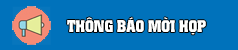 Thông báo mời họp